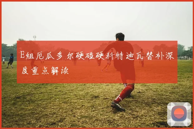 E组厄瓜多尔硬碰硬科特迪瓦替补深度重点解读